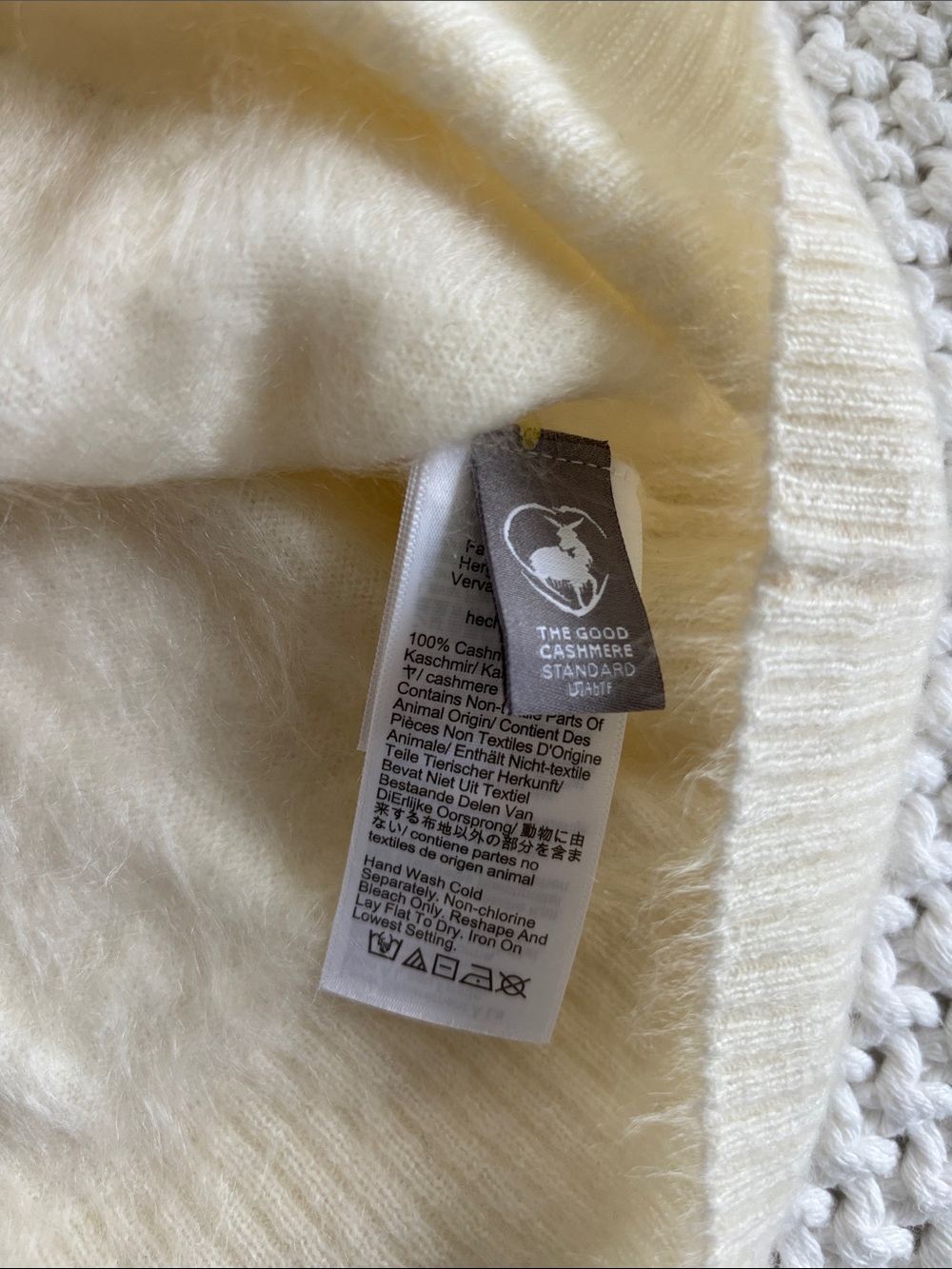 JCrew Brushed Cashmere Cropped Cardigan - Picture 8 of 10